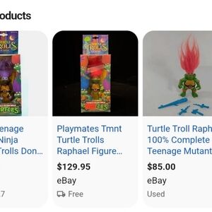 Ultra Rare Teenage Mutant Ninja Turtle X Troll Collab.